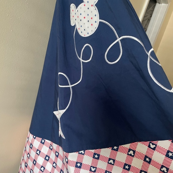 Disney Dress Shop "All American Girl" Minnie Mouse Americana Women's Dress, 1X - Picture 8 of 16